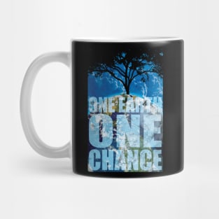 One Earth Save Earth Bring Change Mug